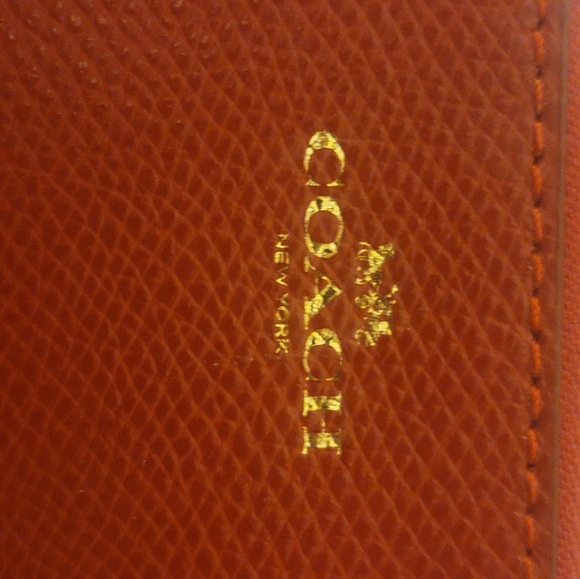Coach Red Wristlet - Picture 4 of 6